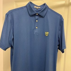 Medium Peter Millar Golf Polo Shirt - like new!